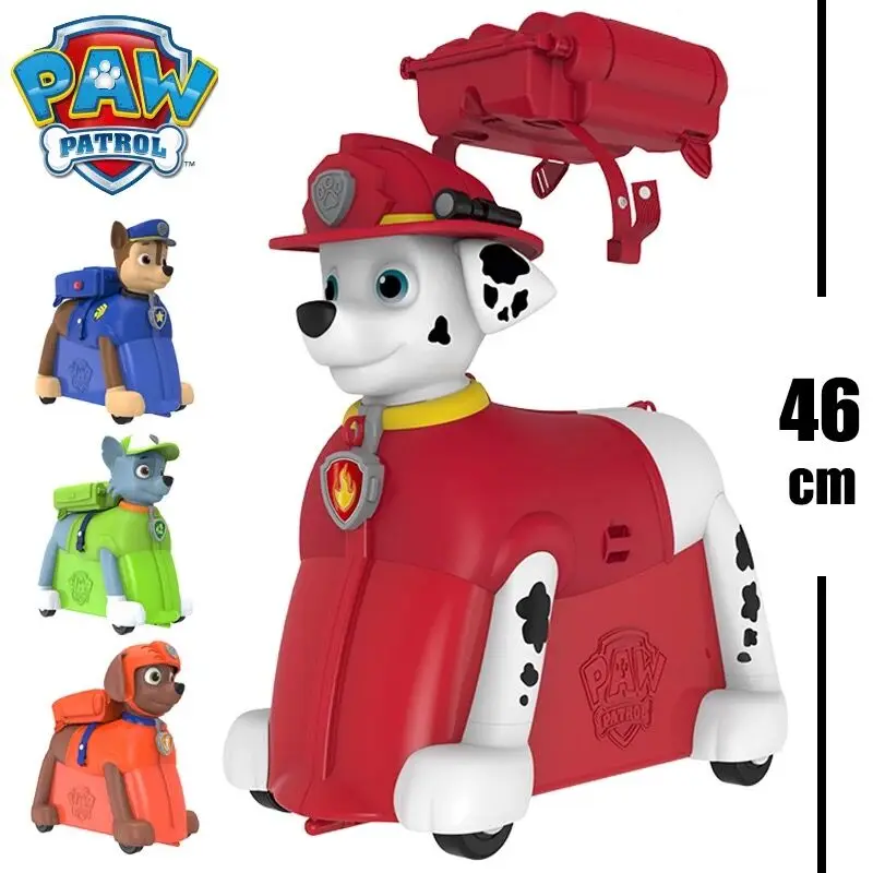 

High quality Genuine Paw Patrol Cycling knapsack Two-in-one Puppy la Patrulla Canina Toys puppy patrol backpack Kids Toy gift