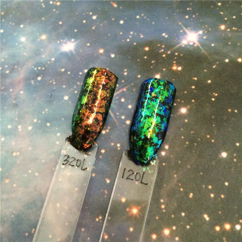 5g Chameleon Flakes Magic Effect Flakes Multi Chrome Pigment Nail Powder Glitter Sequins Nail
