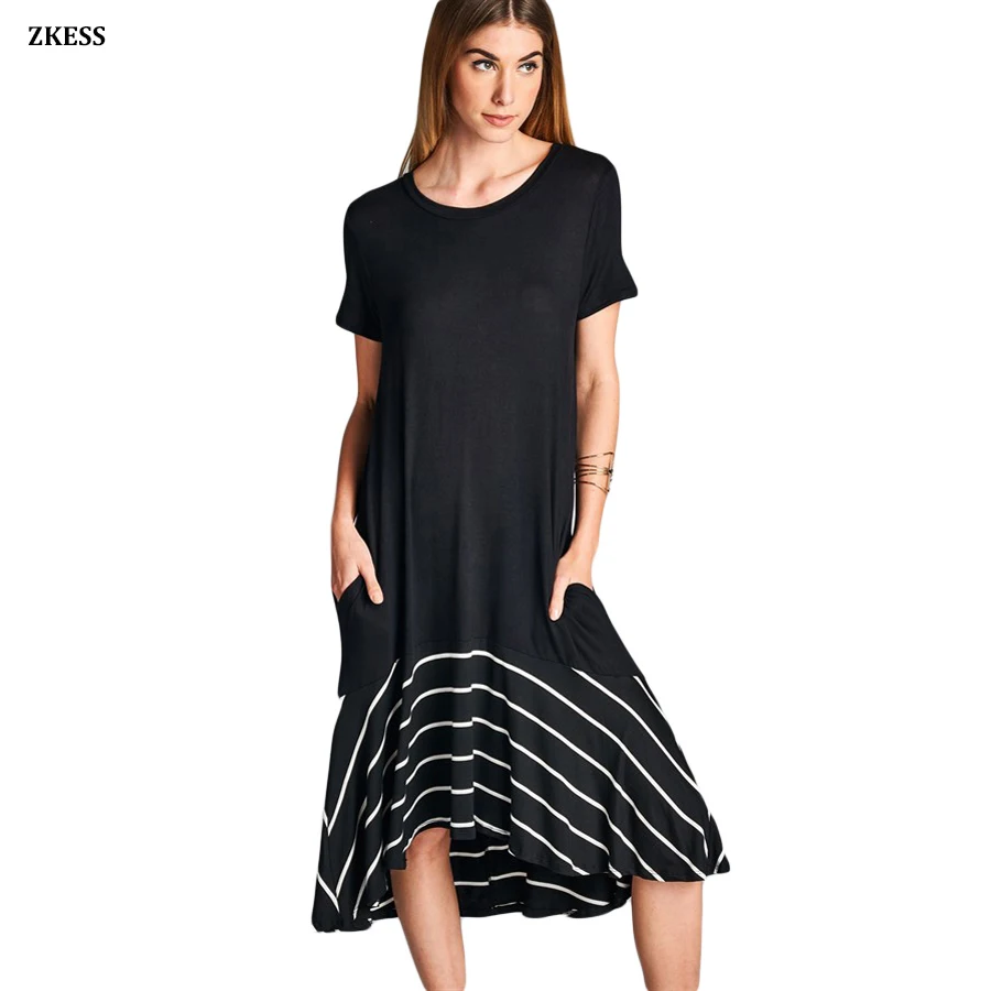 Buy Zkess Women Summer Fashion Hi low Ruffled Mermaid