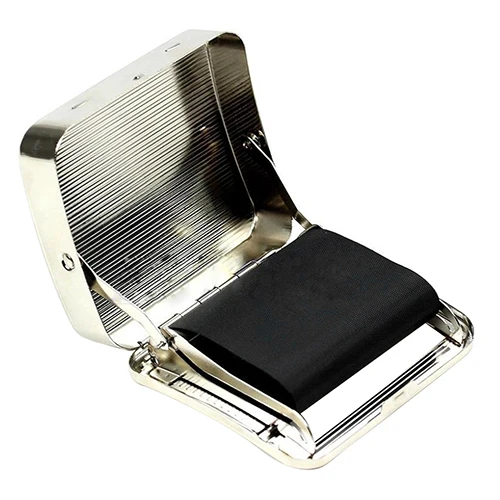 70mm Metal Automatic Cigarette Tobacco Smoking Rolling Machine Roller Box 58YQ cigarette rolling machine