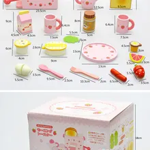 Детские игрушки Тост Хлеб Тостер игрушки деревянные ролевые игры Кухонные Игрушки Подарочный набор колбасы