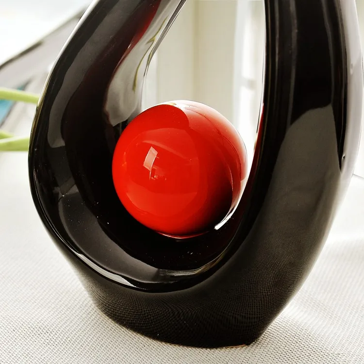 ceramic-black-flower-vase-designs-home-decor-crafts-room-wedding-decoration-handicraft-figurine-garden-ornament-porcelain (4)