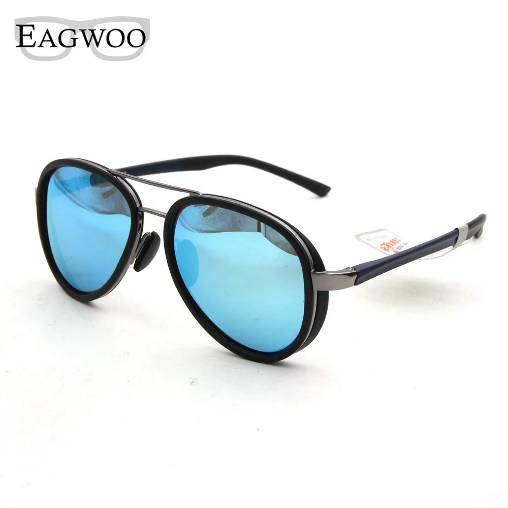 Поляризованные солнцезащитные очки для женщин на открытом воздухе модные солнечные очки против УФ антибликовые De Sol Masculino очки с синими зеркальными линзами 885318 - Цвет линз: Blue