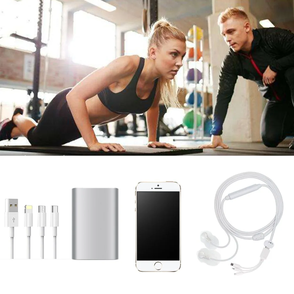 Mini meridian portable muscle stimulator body Massager Phone Control acupuncture therapy back Electrode Patch Health Relaxation