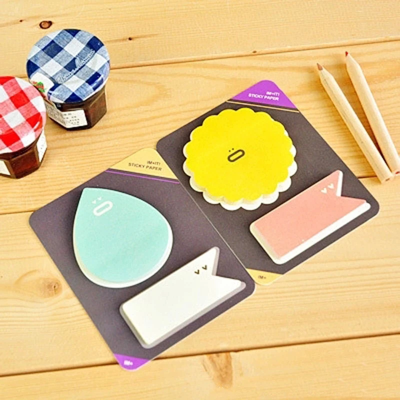 5pcs/lot Cute Memo Pad Sticky Note Paper Scrapbooking Sticker Pads