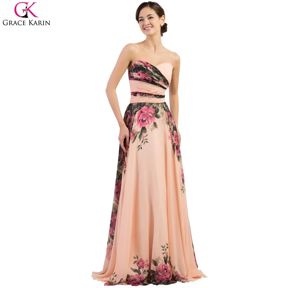 Plus Size font b Evening b font font b Gowns b font 2017 Grace Karin Strapless