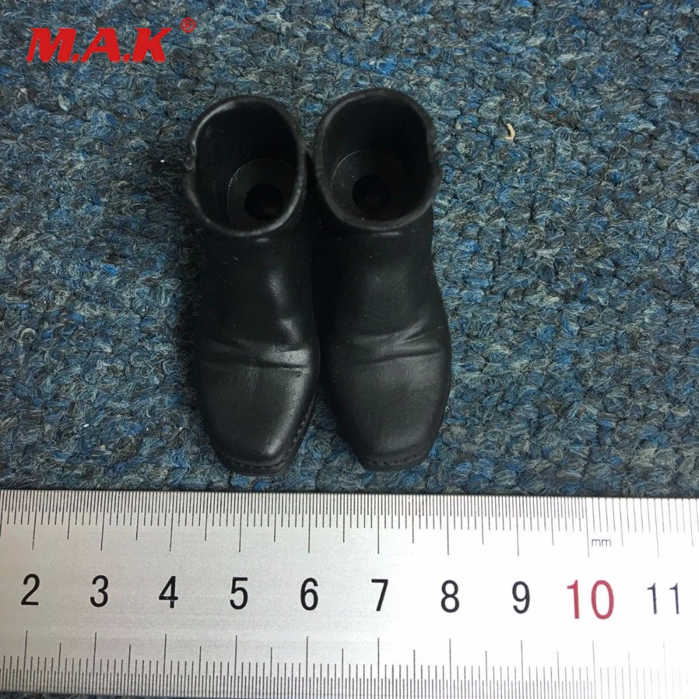 

1/6 scale female woman girl shoes plastic boots tall boots shoes for 12'' changable feet action figure accessory