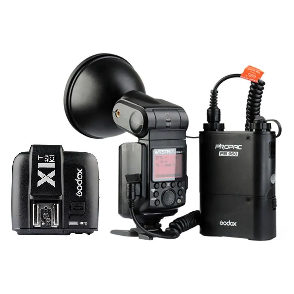 

Godox AD360II-C 360W Flash Speedlite + PB960 Battery + X1C Transmitter for Canon