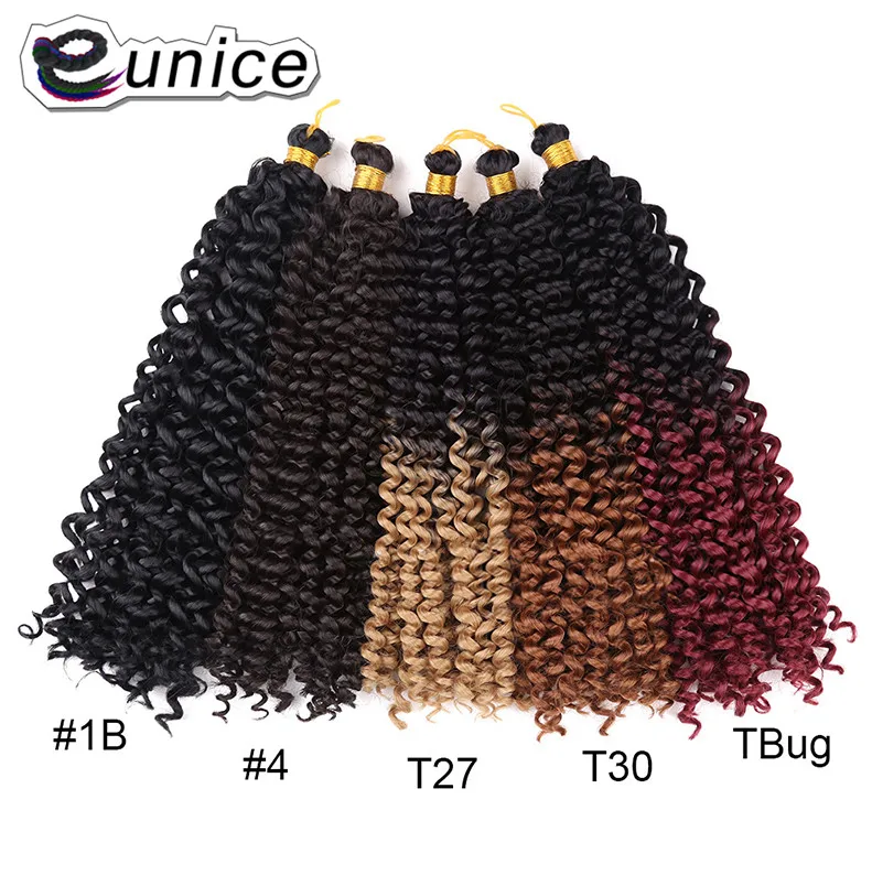 water wave crochet brading hair extensions ombre colors  (19)