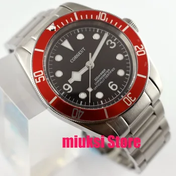 

41mm Luminous Black Corgeut Automatic Mechanical Wrist Watch