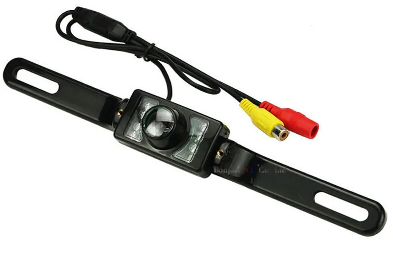 Koorinwoo парковка Сенсор номерного CCD HD камера заднего вида автомобиля монитор автомобиля цифровой экран зуммер Биби звук
