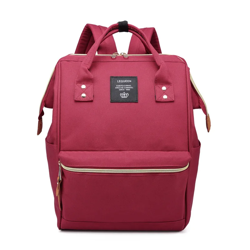 Сумка для подгузников LEQUEEN, рюкзак для ухода за ребенком для мамы, сумка для мам, водонепроницаемая сумка для беременных - Цвет: as picture