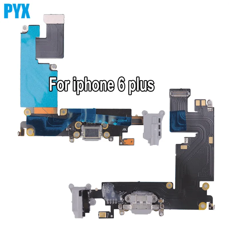 For iPhone 6 Plus USB Charging Port Connector Micphone Earphone Jack Flex Cable Partsflex cable
