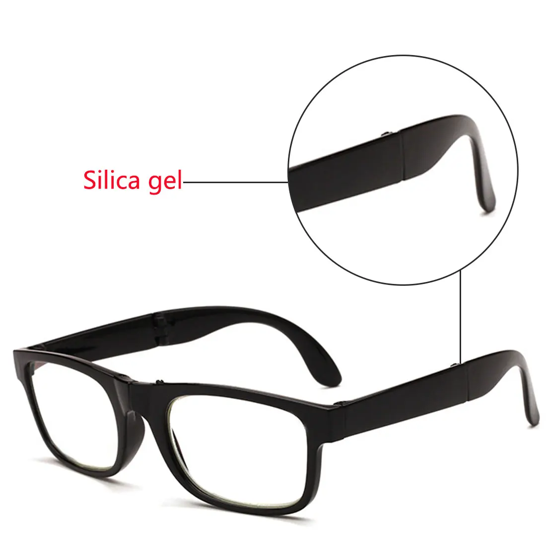

100-400 Degree Magnifier Glasses Convenient Enlarge Resin Lens ABS Plastic Read The Newspaper Magnifying Glasses
