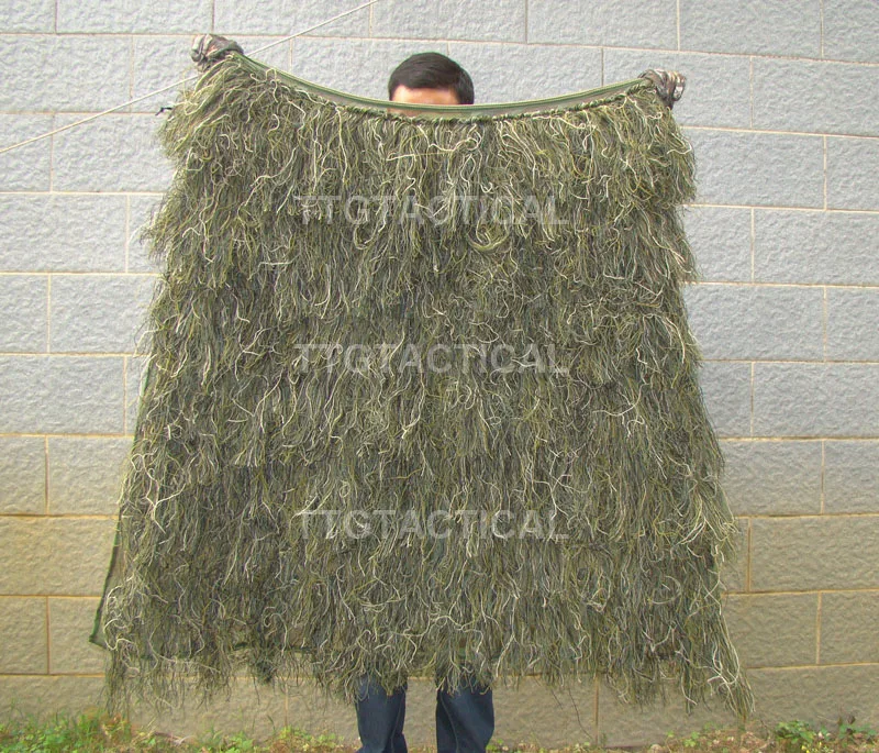 TTGTACTICAL Sniper Ghillie пончо камуфляж тактический Снайпер Ghillie накидка лесной и пустыни