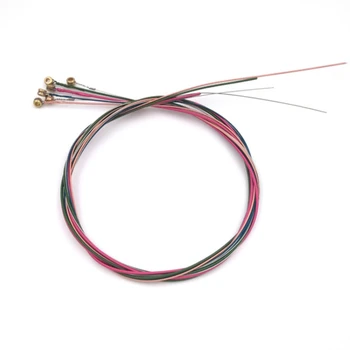 

Acoustic Guitar Colorful String Steel Wire Guitarist Beginner Stringed Instruments Parts