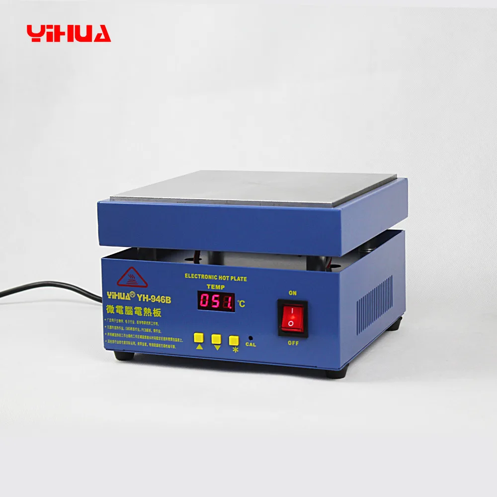 YIHUA-946B преднагревательная станция, 220 В 6A точный контроль температуры паяльная станция