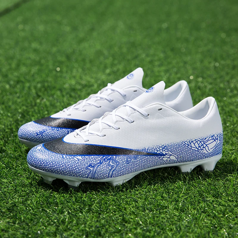 Estilo chino largo fútbol picos hombres mujeres al aire libre entrenadores atléticos zapatillas adultos marca profesional fútbol Futbol 45 Estilo chino largo fútbol picos hombres mujeres al aire libre entrenadores atléticos zapatillas adultos marca profesional fútbol Futbol 45