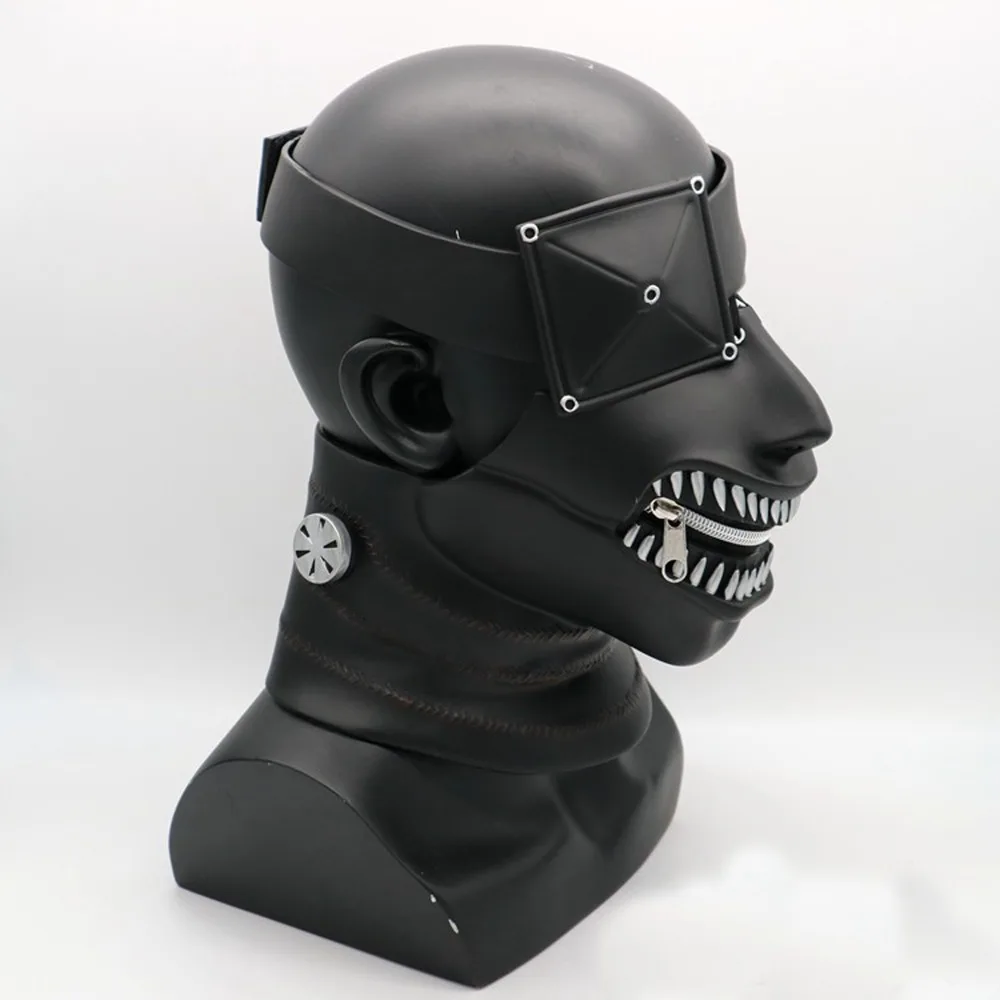 VEEVFHUANG новейший Moive Tokyo Ghoul 2 Kaneki маски Кена ПВХ маска крутая молния Регулируемая