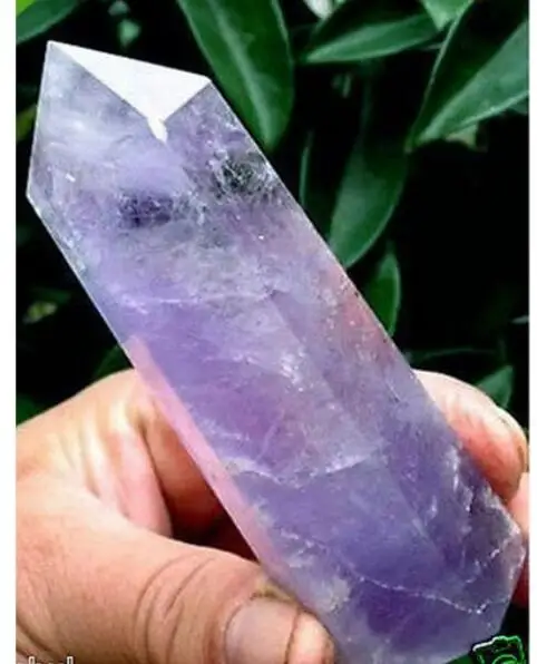 

free shipping ++ Charming NATURAL AMETHYST QUARTZ CRYSTAL POINT Healing Wands