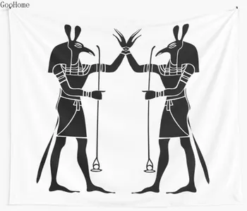 

Egyptian God Seth Wall Tapestry Cover Beach Towel Throw Blanket Picnic Yoga Mat Home Decoration