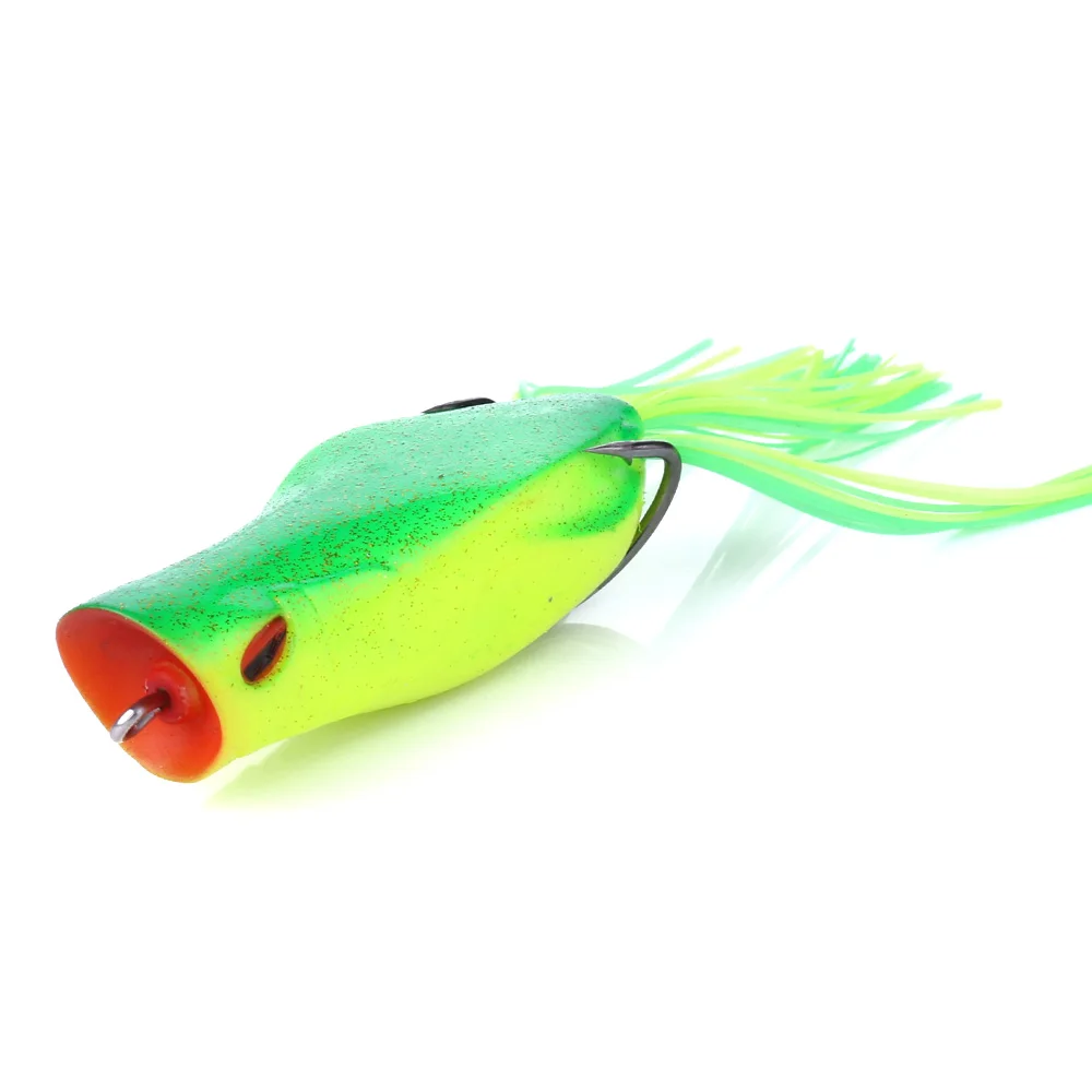  HENGJIA 1pc 7cm/14g soft ray frog popper fishing lures isca artificial hooks wobbler bait carp fishing pesca fishing tackle