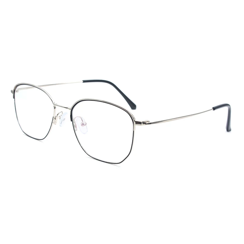 Round Glasses Frame Women Alloy Ultralight Women Prescription Myopia Optical Frame Eyeglasses 80118 Eyewear frame
