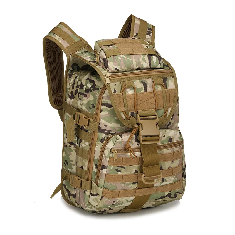 

Outdoor Sport Molle 600D Military nylon wearproof Tactical Backpack Camping hiking Rucksack mountaineering climbing Bag