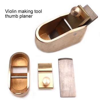 

Newly Violin Plane Cutter Tool Woodworking Plane Cutter Brass Luthier Violin Parts BN99