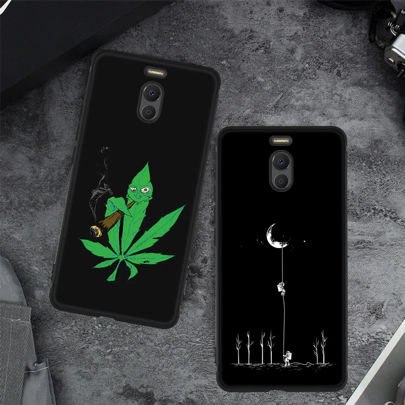 Матовый чехол накладка для Meizu 16th 16X M5 M6 Note M5C M5S с холодным космическим сердцем 16