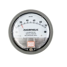 0-100 PA микро Дифференциальный Манометр высокой точности 1/" NPT круглый тип инструмент-указатель микрометр TE2000