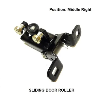 車の部品用フォードトランジット2000-2006ミドル右側スライドドアローラーフルユニットnew