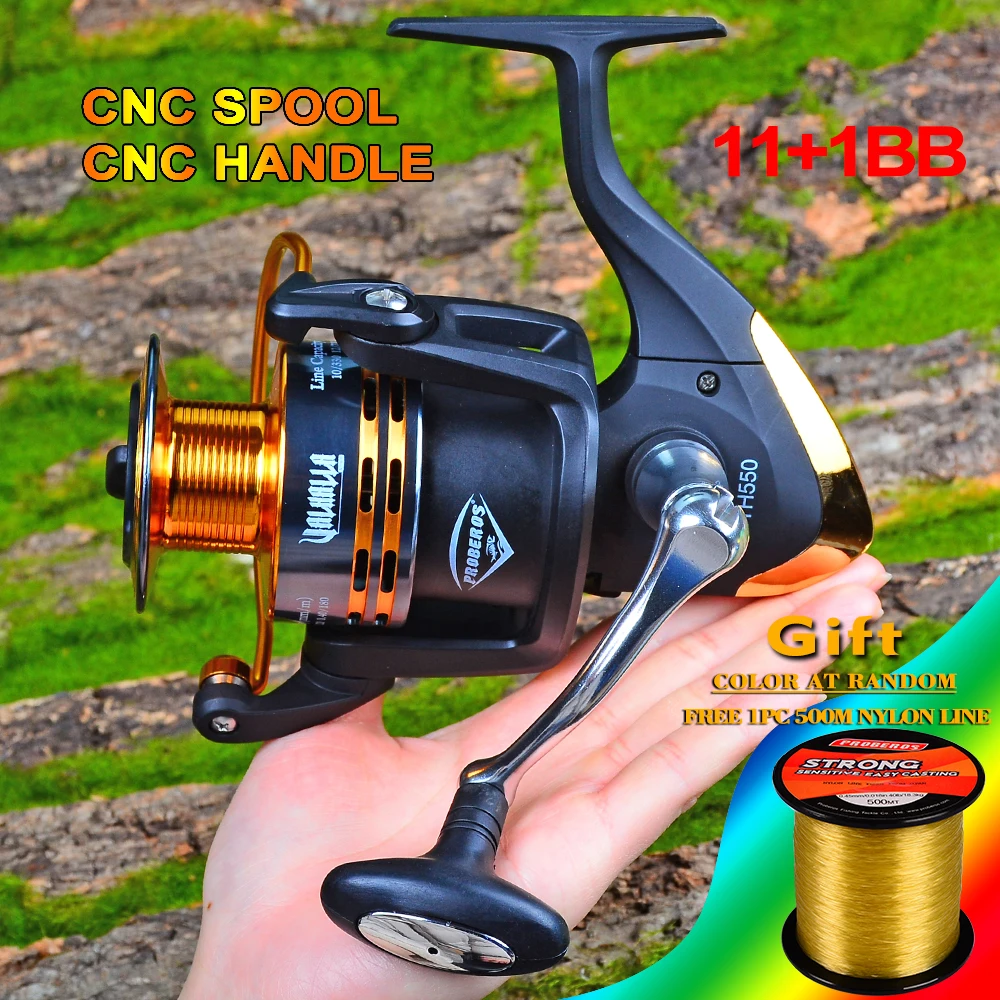 Comdaba Carbon Fiber Fishing Reel 250 550 Series Spinning Reel 11+1BB