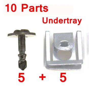 

5 Pairs Engine Undertray Clips Splashguard Clamps Shield Cover For BMW E38 E39