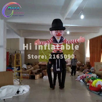 

Outdoors Parade Inflatable Walking Clown Costume