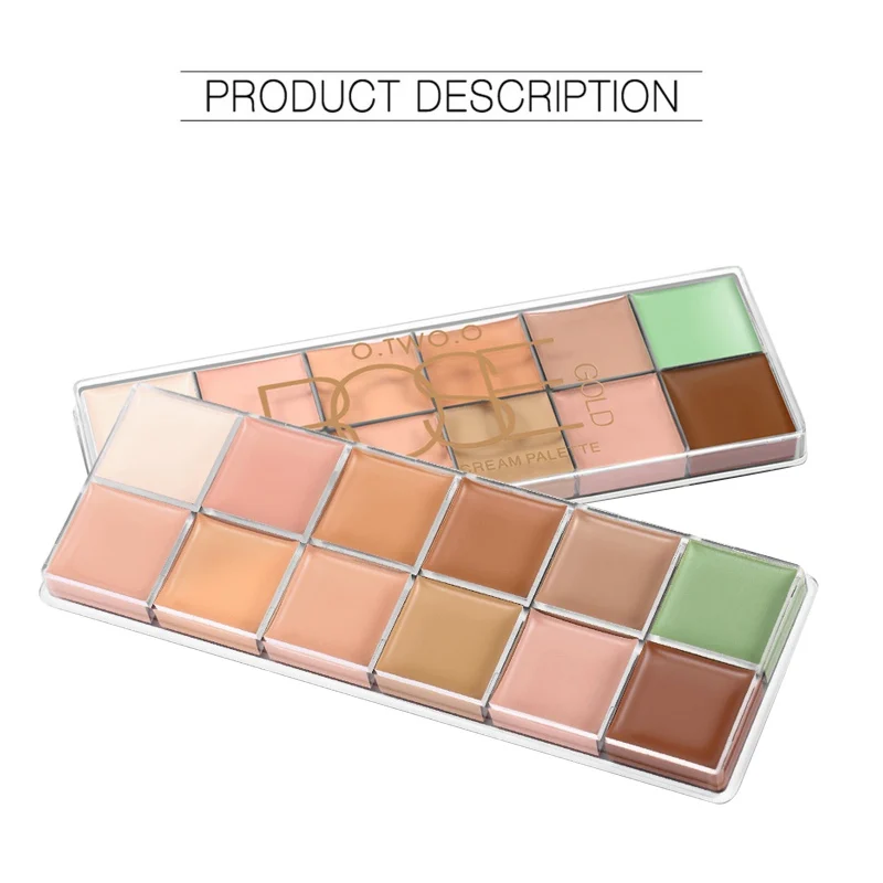 O. TWO. O полное покрытие лица консилер крем contour Pro Макияж Foudantion крем 12 цветов консилер Platte