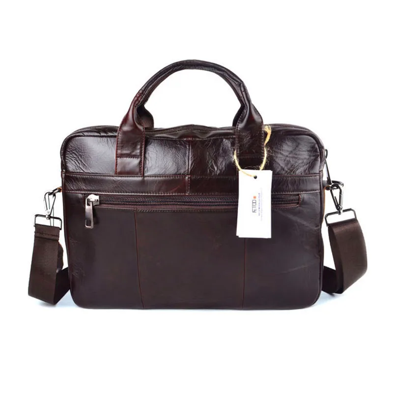 AETOO Genuine Leather Bag Men Bag Cowhide Men Crossbody Bags Men's Travel Shoulder Bags Tote Laptop Briefcases Handbags brown AETOO Genuine Leather Bag Men Bag Cowhide Men Crossbody Bags Men's Travel Shoulder Bags Tote Laptop Briefcases Handbags brown
