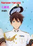 Haruka nanase футболка Джерси Команда Rin военно-морская форма Тачибана Макото костюм мацуоки набор - Цвет: 7