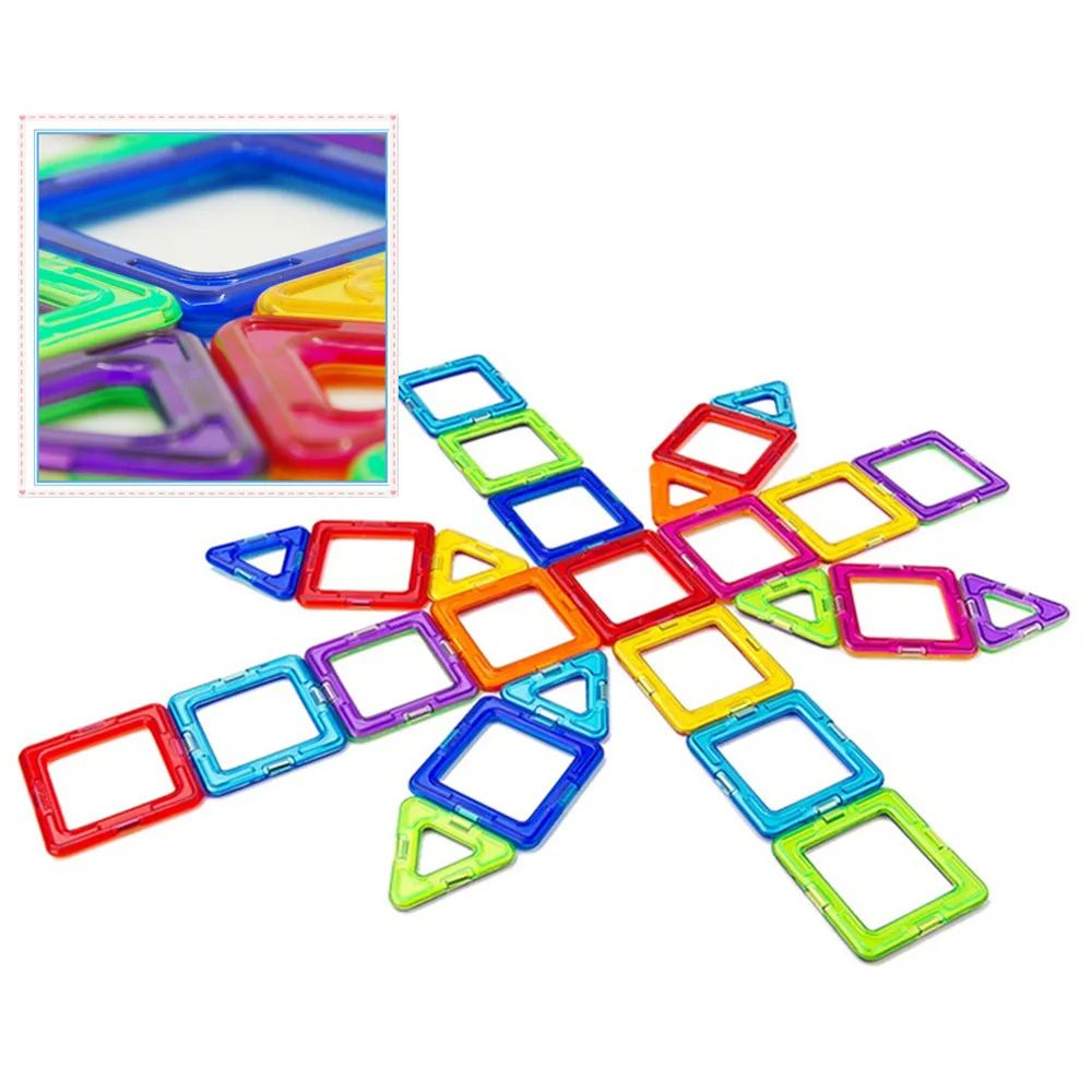 72 шт. Magformers магнитные 3D DIY Развивающие игрушки Магнитный создатель модель
