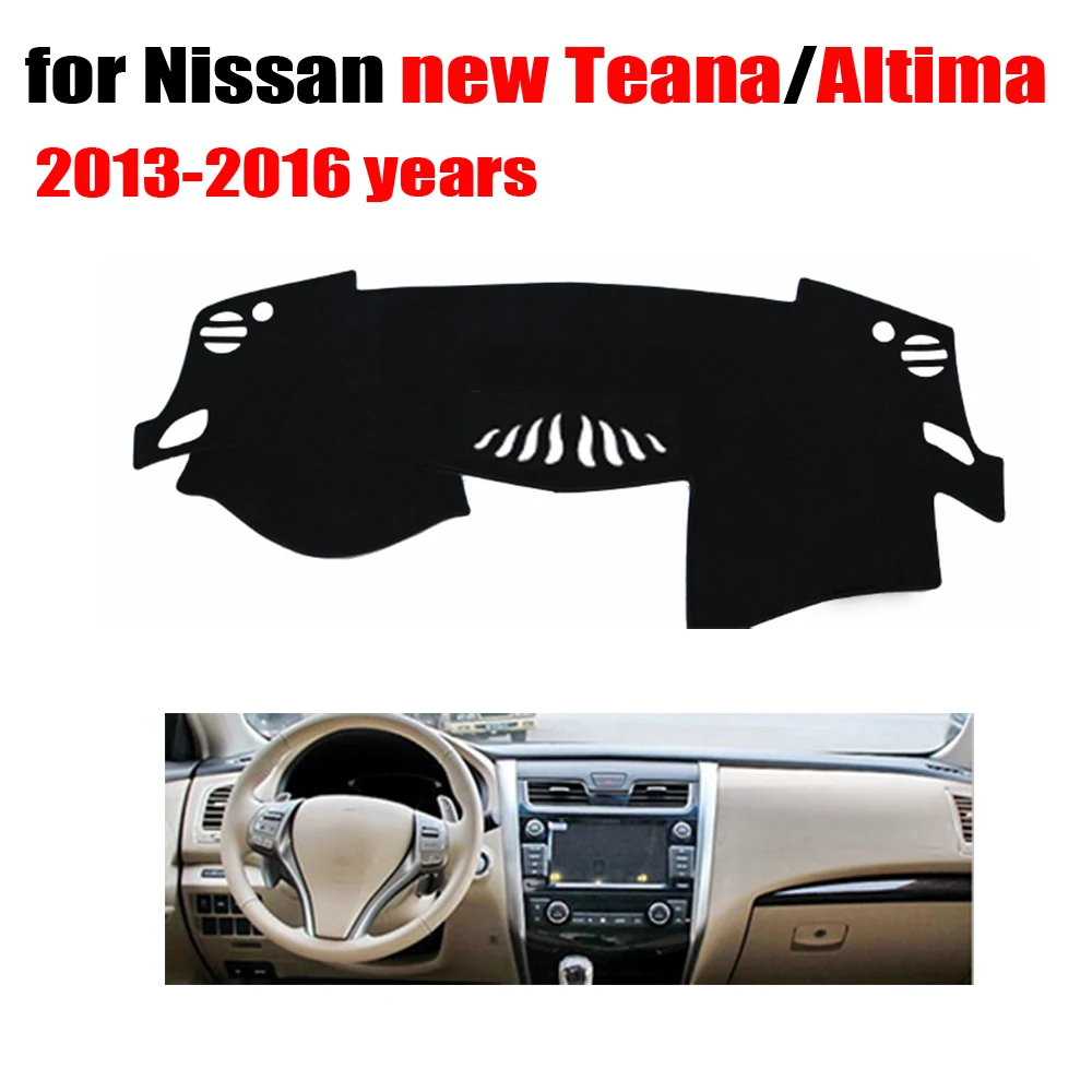 Car Dashboard Cover Mat For Nissan New Teana Altima 2013 To 2016 Left Hand Drive Dashmat Pad