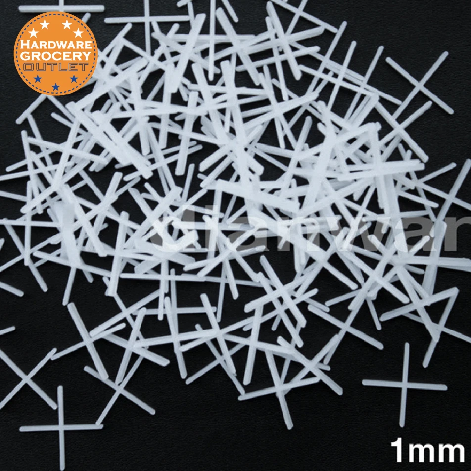 Wholesale 1mm Tile Spacers Ceramic Tile Spacers  Spacing Of Floor And Wall Tiles  1000pcs