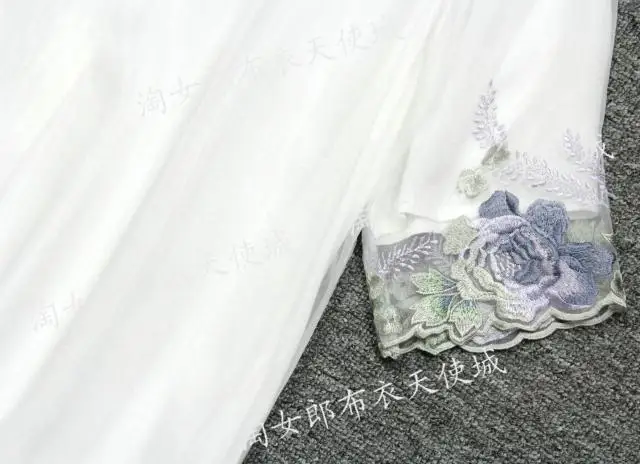 Style Chinois Robe Conception D'été Plus Femelle Organza Longue 2018 Cheongsam Taille Main Guesod Vintage La Femmes À Broderie Art qA08wxC