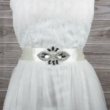 Простой европейский Лидер продаж ручной горный хрусталь свадебный пояс невесты талии эстетика лента для свадебного платья Полный платье аксессуары