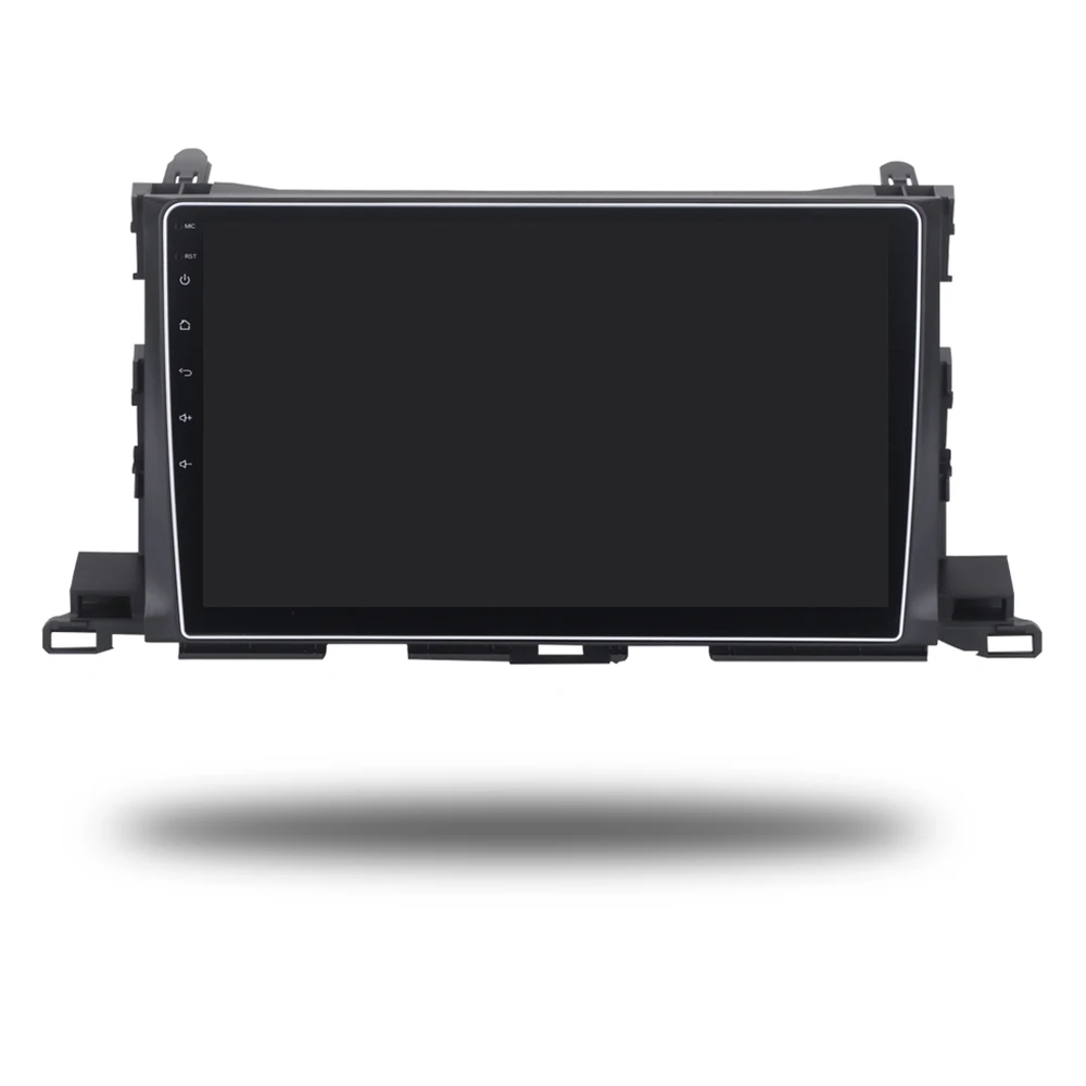 Discount Android 8.1 Stereo Head Unit for Toyota Highlander Radio Navi GPS Radio Headunit Wifi Free Map Head Device Player GPS Map 7