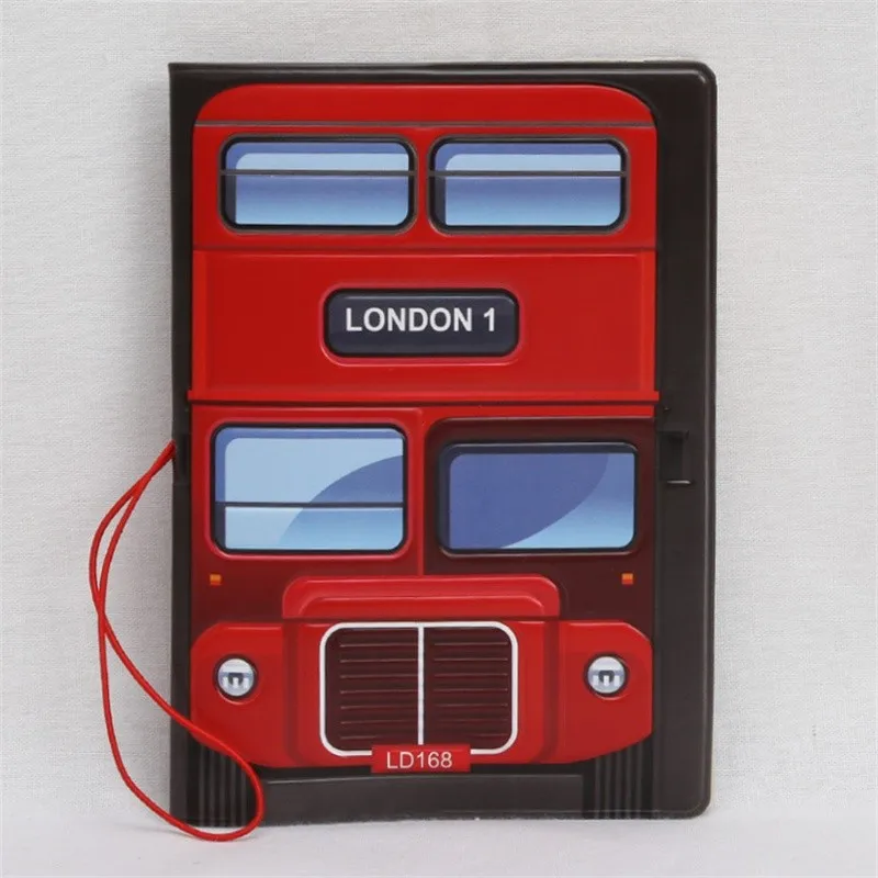 Red LondonBus Passport Holder (1)