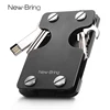 NewBring Multi-functional Metal Money Clip Men with Credit Card Wallet and key holder ► Photo 1/6