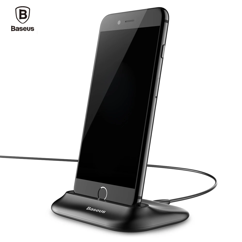 Baseus Desktop Docking Charger For iPhone Data Sync