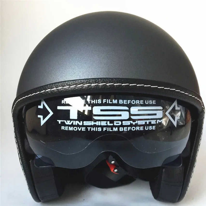 Мотоциклетный шлем 3/4 с открытым лицом мотоциклетные шлемы ABS XS M L XL французским людям нравится