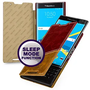 Чехол книжка из натуральной кожи для Blackberry Priv 100% дюйма|flip cover|leather casecover for |