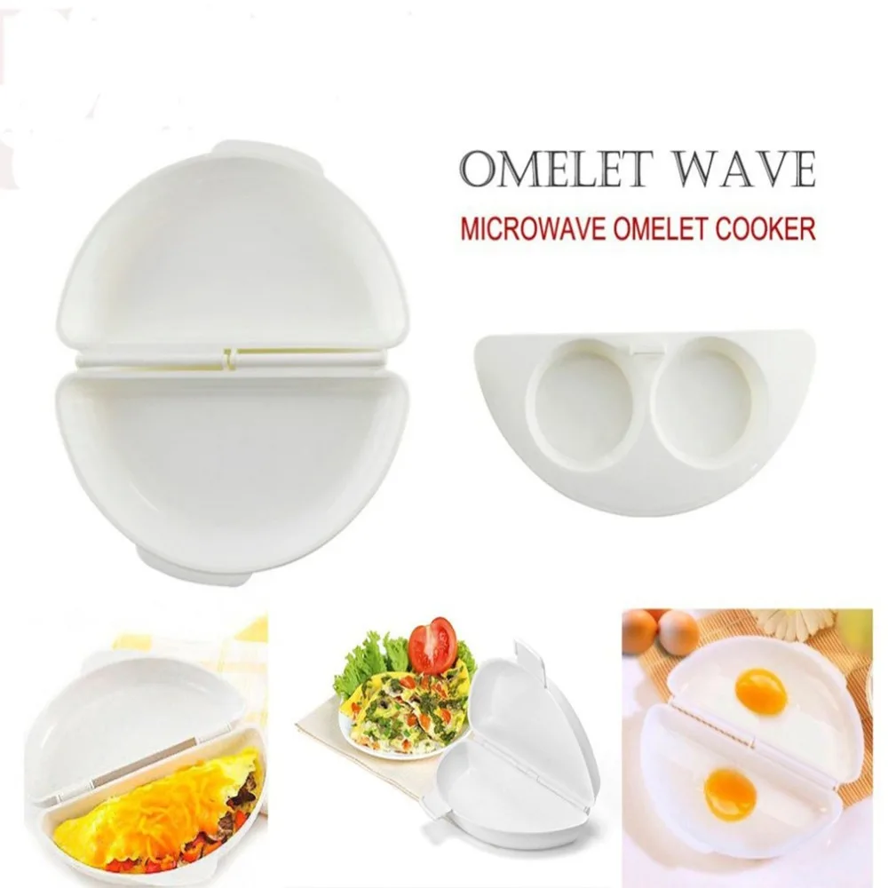 

Useful Microwave Omelet Cooker Pan Multifunctional Breakfast Eggs Omelette Steamer Home Kitchen Gadgets Tools